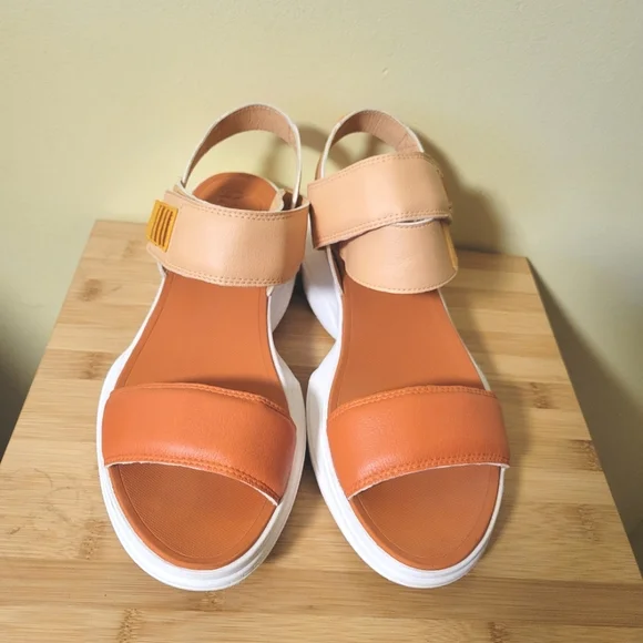 Women's Orange Sandals - Picture 1 of 7
